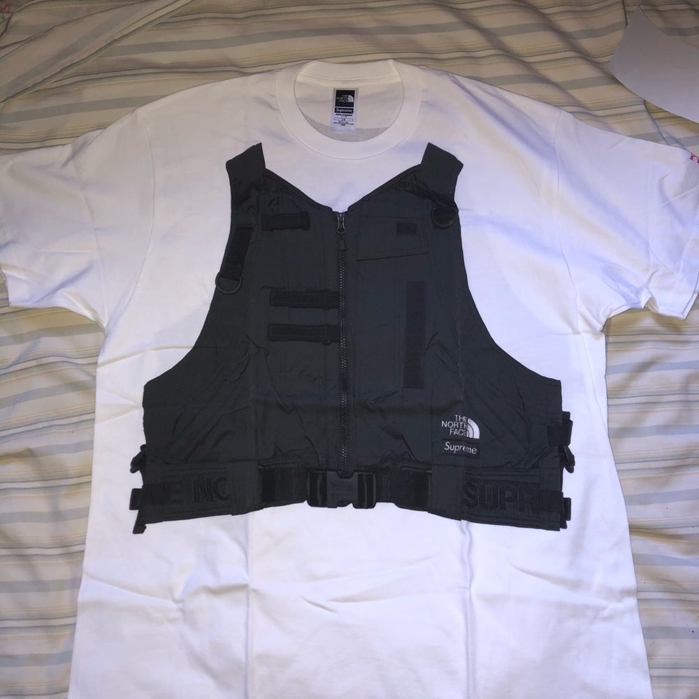 Supreme Northface RTG White T-Shirt